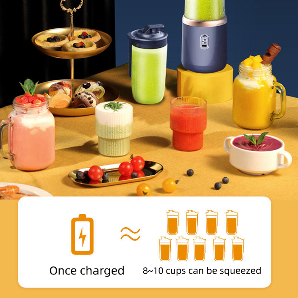 Portable Blender USB Rechargea - Citrus Juicer Bar recension och pris